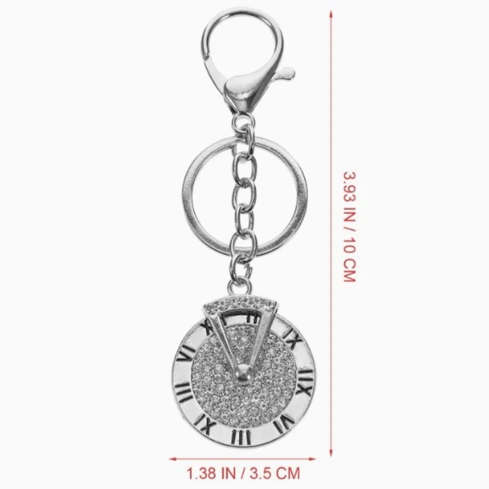 Rotating Roman Keychain